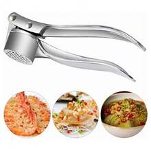 Garlic Presses - Silver - View 1