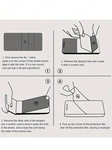 隐私屏幕保护膜适用于三星 Galaxy S22 S23 S24 Ultra S24 Plus S24，3 件装全覆盖水凝胶膜 - 無色 - 查看 11