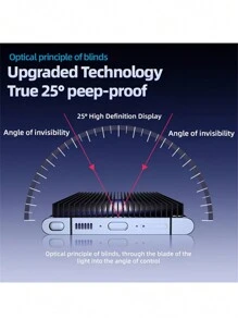 隐私屏幕保护膜适用于三星 Galaxy S22 S23 S24 Ultra S24 Plus S24，3 件装全覆盖水凝胶膜 - 無色 - 查看 5