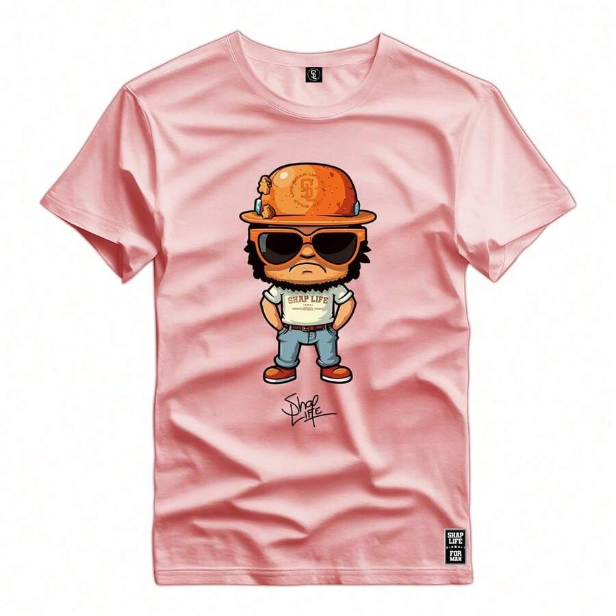 Men T-Shirts - Hồng - Xem 1