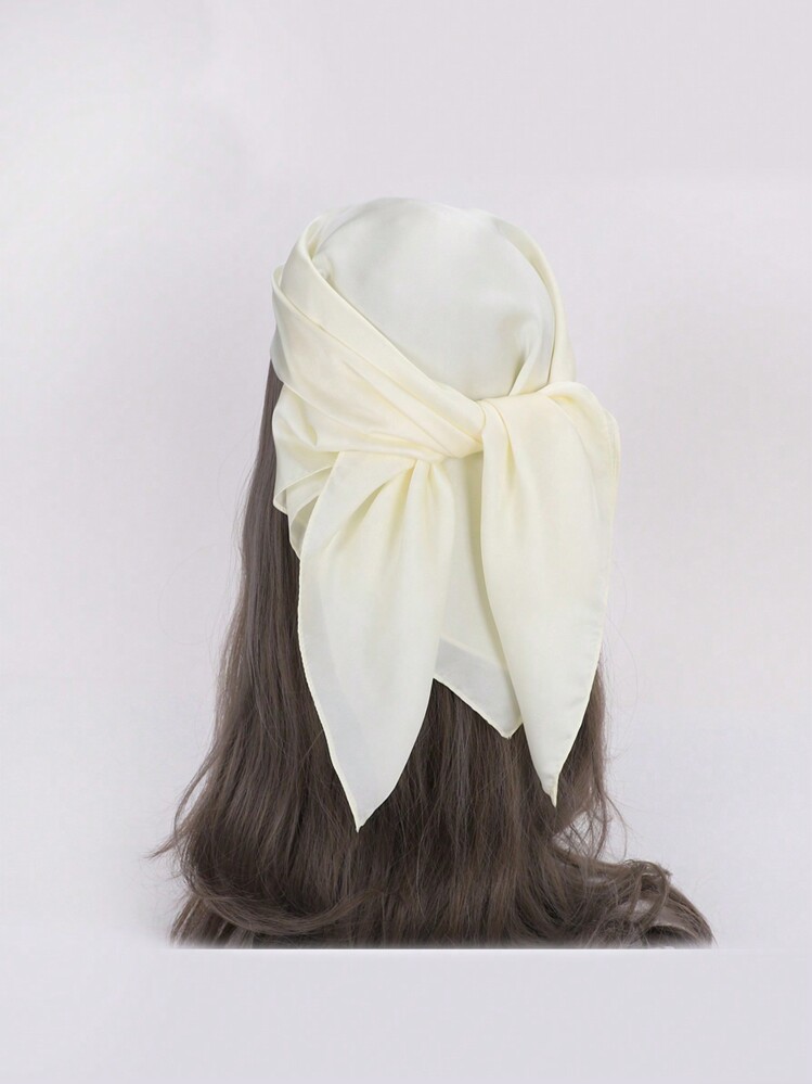 1 件女士沙滩配饰真丝围巾披肩头巾沙滩巾头巾发饰服装配饰头巾、发带、头带非常适合装扮您的外观 - 彩色 - 查看 24