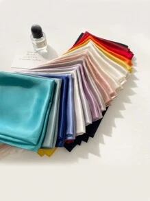 1 Piece Women Beach Accessories Silk Scarf Shawl Bandana Beach Towel Headwrap Hair Accessories Clothing Accessory Bandana,Hair Band,Head Band Ideal For Dressing Up Your Look