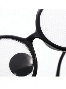 1pc Creative Funny Glasses For Birthday Party And Entertainment - Black - View 6