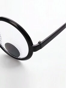 1pc Creative Funny Glasses For Birthday Party And Entertainment - Black - View 5