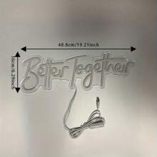 1 Máy Tính Tốt Hơn Cùng Nhau Led Đèn Neon Ký Cho Nhà Tiệc Sân Vườn Ngoài Trời Trong Nhà Quà Tặng Chạy Bằng USB 5V - trắng - Xem 3