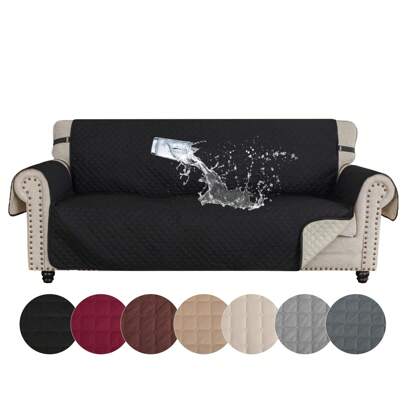 YSTYLE Sofa Cover 1/2/3/4 Seater - Waterproof Sofa Cover With Armrests, Sofa Protector Non-Slip, Sofa Cover, Couch Cover, Sofa Protection, Sofa Cover Protector For Pets Cat Dogs