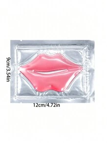 YZAK 10 片装唇膜、唇部护理凝胶面膜、保湿唇垫、含保湿精华的唇贴 - 紧致、滋润和丰盈双唇，呈现珍珠光泽和丝般柔滑的感觉 - 粉色 - 查看 6