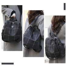 Mochilas Antirrobo Impermeable para Mujer, 3 En 1 Mochila de Mujer de PU, Mochilas para Mujer, Bolsos Antirrobo Casual Dama, Bolsas Casuales de Moda para Mujer - Negro - Ver 7