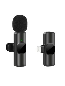 Mini Wireless Lapel Microphone Compatible With Iphone 15 Android Phone Laptop USB C Small Wireless Microphone For Video Recording Vlog With Additional USB Adapter - Wireless Microphone - View 8