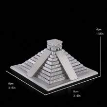 Quebra-cabeça Metálico 3D, Modelo de Montagem DIY, Quebra-cabeça de Fivela de Aço Inoxidável, Modelo de Arquitetura, Sem Necessidade de Cola, Presente de Aniversário, Decoração, Marco