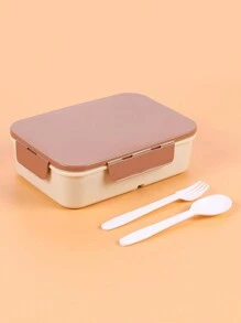 1 hộp cơm trưa Bento có thể gấp lại, hộp cơm trưa Bento dành cho người lớn, hộp đựng cơm trưa cho người lớn/học sinh, có 3 ngăn và nĩa và thìa, chống rò rỉ, làm nóng bằng lò vi sóng/làm sạch bằng máy rửa chén, thích hợp cho trường học, công việc, du lịch và cắm trại, nhà bếp, quà tặng Giáng sinh, đồ dùng học tập - Hồng - Xem 11