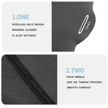 Mũ che nắng chống tia cực tím khi đi xe đạp, Mặt nạ che kín mặt chống tia cực tím cho xe mô tô, Khăn quàng cổ, Vải lụa thoáng khí, Mặt nạ chống gió mùa xuân và mùa hè, Câu cá thể thao ngoài trời cho cả nam và nữ, Leo núi, Cưỡi trượt tuyết - Màu xám đen - Xem 8