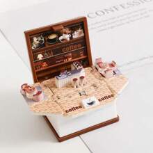 1 Móc khóa sách gấp mini 3D: Đồ chơi biến đổi cảnh thu nhỏ khác nhau Đồ chơi giảm căng thẳng, tuyệt vời như món quà Phục sinh hoặc sinh nhật sáng tạo (Một phần ngẫu nhiên) - móc khóa - Xem 3