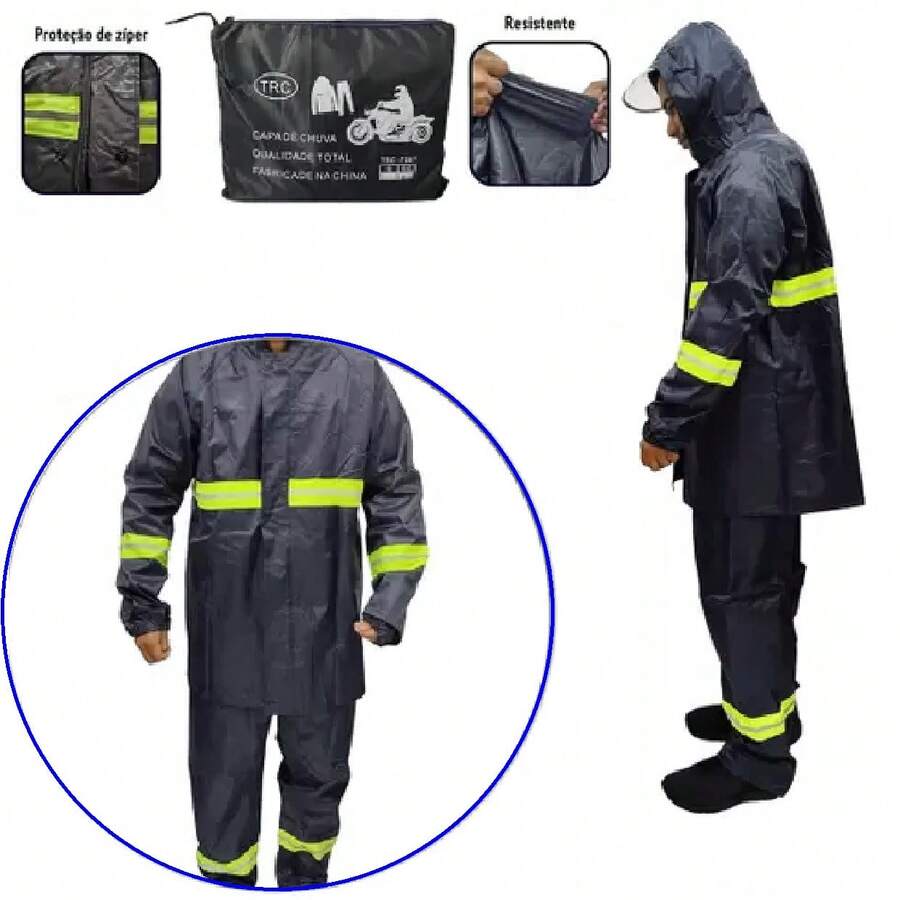 Reflective Safety Clothing - màu đen - Xem 1