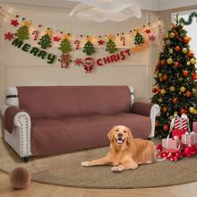 YSTYLE Sofa Cover 1/2/3/4 Seater - Waterproof Sofa Cover With Armrests, Sofa Protector Non-Slip, Sofa Cover, Couch Cover, Sofa Protection, Sofa Cover Protector For Pets Cat Dogs - Coffee Brown - View 2