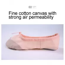 1pair Women's Slip-On Dance Shoes, Soft-Sole Practice Shoes, Professional Ballet Shoes, Adult Cat Claw Shoes, Suitable For Yoga, Dance Training, Footwear & Socks - Multicolor - View 4