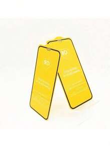 2 MICAS DE CRISTAL VIDRIO TEMPLADO COMPLETA 9D PARA SAMSUNG - transparente - Ver 1