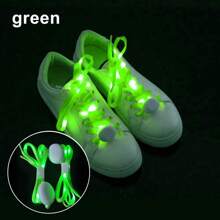 Led Light Up White Shoelace, Blinking Shoelace For Night Parties, Music Concerts, Dance Parties, Graduation Ceremonies Running, Skating, Cycling, Ktvs, Cool Light Fluorescent Mixed Color Performance Shoelace - Multicolor - View 20