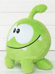 1pc Green Candy Monster Cartoon Cute The Rope Plush Doll, Perfect For Soothing Babies And Collecting