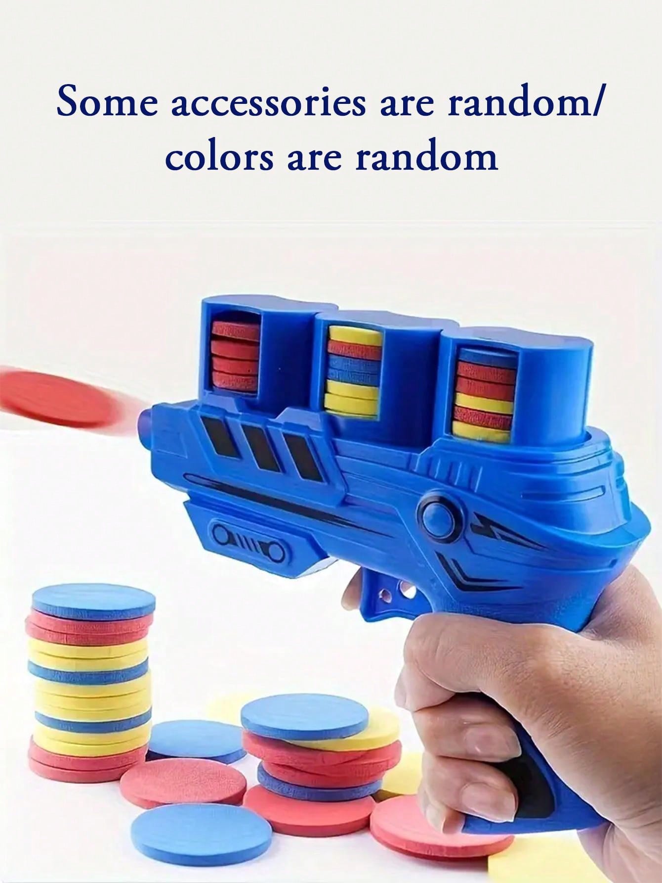 Interactive Bullets Kid's Interactive Flying Saucer Blaster: Safely Enhance Imaginative ...