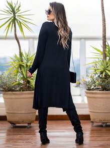 Women Cardigans - màu đen - Xem 2