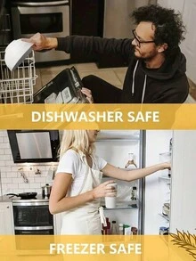 16pcs Unbreakable Reusable Pp Plastic Dinnerware Set, Including Plates, Bowls, Cups For 4 People, Suitable For Home Use And Outdoor Picnic - White - View 6