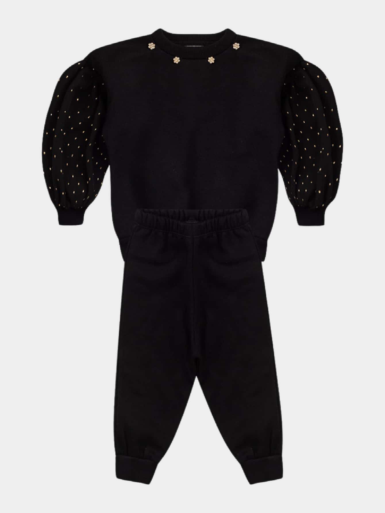 Baby Girls Sets - 黑色 - 查看 1