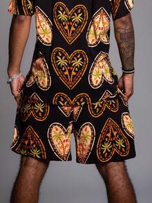 Men Shorts - 黑色 - 查看 2