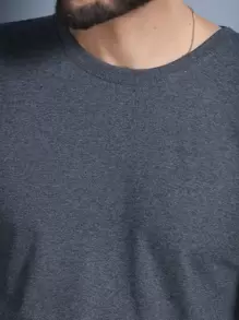 Men T-Shirts - 深灰色 - 查看 5