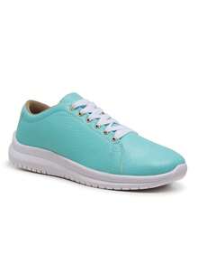 Women Wedge Sneakers - 綠色 - 查看 2