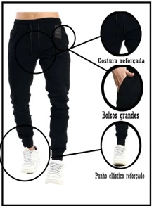 Men Jeans - Negro - Ver 2