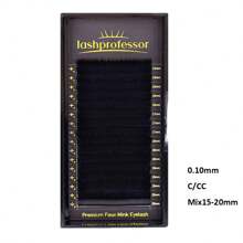 Mix 8-20mm Classic Individual Eyelashes Extension 16 Rows ,Lightweight Black Soft Natural Cashmere Individual Volume Eyelasheslash Clusters,Eyelash Clusters,Individual Eyelashes,Lashes,Fake Lashes - CC - View 23