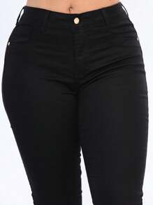 Women Jeans - Black - View 2