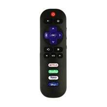 RC280 Universal Remote For TCL-Roku-TV-Remote, For All TCL 32" 40" 43" 48" 49" 50" 55" 65" 75" 85" Roku TV With Net Flix, HULU, ROKU-Channel, Disny+ Button (No Steup Required) - Black - View 1