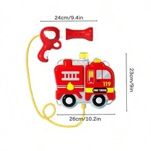 Summer Water Gun Backpack With Pull-Type & Large Capacity For Children To Play At Water Festival - Multiple Specifications - View 2