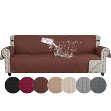 YSTYLE Sofa Cover 1/2/3/4 Seater - Waterproof Sofa Cover With Armrests, Sofa Protector Non-Slip, Sofa Cover, Couch Cover, Sofa Protection, Sofa Cover Protector For Pets Cat Dogs - Coffee Brown - View 10