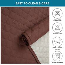 YSTYLE Sofa Cover 1/2/3/4 Seater - Waterproof Sofa Cover With Armrests, Sofa Protector Non-Slip, Sofa Cover, Couch Cover, Sofa Protection, Sofa Cover Protector For Pets Cat Dogs - Coffee Brown - View 7
