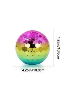 1PC 餐廳咖啡館酒吧球形杯，適用於時尚聚會，迪斯可球杯，與我們的Disco Ball杯一起點亮您的聖誕派對，閃閃發光的球形杯，為夜店氛圍增色，用我們的塑料Disco杯點燃派對，適用於酒吧、酒館、夜總會、餐廳、家庭用。 - 彩色 - 查看 4