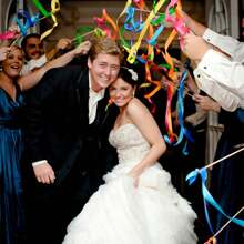 50/20pcs Colorful Stain Ribbon Wedding Stick Mixed Color Wedding Wands With Gold Bells For Wedding Decoration,Christmas