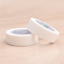 1pc Individually Packed Decorative Washi Tape, Easy Tear Isolation Tape For Lash Extension Application - White - View 7