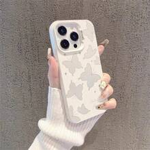 1 Vỏ Điện Thoại Họa Tiết Bướm Chống Trượt Mờ Tương Thích Với IPhone 7/8/11/12/13/14/15/X/Xr/Xs/Plus/Pro/Pro Max/Se2 - đen[0] - Xem 10