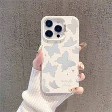 1 Vỏ Điện Thoại Họa Tiết Bướm Chống Trượt Mờ Tương Thích Với IPhone 7/8/11/12/13/14/15/X/Xr/Xs/Plus/Pro/Pro Max/Se2 - đen[0] - Xem 9