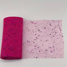 10Yards 6inch Glitter Tulle Roll Soft Tulle Ribbon For Party Decoration DIY Crafts Tutu Skirt Accessories Wedding Backdrop Stage Decoration Sewing Mesh