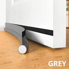 37inch Door Bottom Single Side Door Draft Stopper Windproof, Rainproof And Soundproof Strip, Suitable For Indoor/Outdoor, 1pc/Pack, Multiple Colors Available