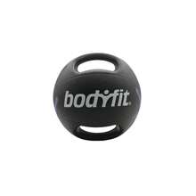 Pelota Balon Crossfit Medicinal Crossfit Con Agarres 6kg - Negro - Ver 3