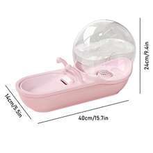 1pc Snail-Shaped Pet Water Dispenser, Cat And Dog Drinking Bowl, Electric Automatic Circulation Flow, Not Wetting Mouth, Suitable For Small And Medium-Sized Cats And Dogs - Multicolor - View 3