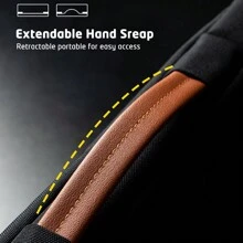 360° Protective Laptop Case Sleeve 15.6 Inch Computer Bag Notebook Bag Compatible With MacBook Pro 16, Asus Notebook, Side Open 13-14 Inch Messenger Bag With Handle - Black - View 5