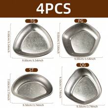 MYVIT Sauce Dishes - Piringan empat sudut tipe D - View 3