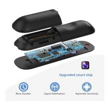 Replacement Remote Control RC280 Fit For TCL ROKU TV With N Etflix/Hulu/Roku Channel/ESPN - 黑色 - 查看 3