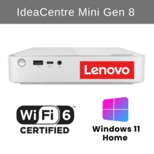 Lenovo IdeaCentre Newest Mini Desktop, 13th Gen Intel I5-13500H, Up To 32GB RAM, Up To 1TB PCIe M.2 SSD, RJ-45, Wi-Fi 6, Bluetooth, Windows 11 Home, Grey - 美規B型插(110-127V) - 查看 2